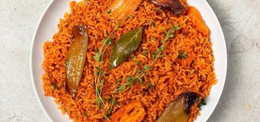 Nigerian Vegetable Jollof Rice